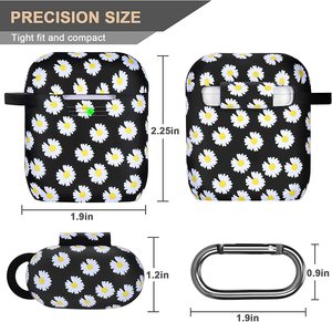 Daisy-funda de silicona con estampado para mujer y niña, bonita, 2 y 1, funda de carga - Product Image 6