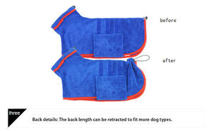 Lustige Herbst-Winter-Hunde kleidung für kleine und große Hunde Polyester-Plüsch zubehör für Hunde - Product Image 4