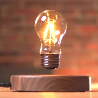 HCNT Precio de fábrica Control táctil Lámpara flotante Bombilla de luz de levitación magnética