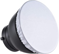 Plat d'abat-jour de diffuseur de réflecteur standard de 7 "avec la grille de nid d'abeille de 60 ° pour le bâti de Bowens