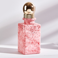 Vente en gros d'usine, flacon de parfum de luxe personnalisé avec logo imprimé à l'écran, cylindrique, avec vaporisateur