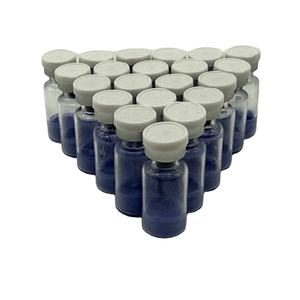 ผงทองแดงไตรเปปไทด์ GHK-Cu 99% แบบแช่แข็งแห้ง/ไลโอฟิไลซ์ 50 มก./100 มก. CAS 49557-75-7 ผง GHK-Cu - Product Image 1