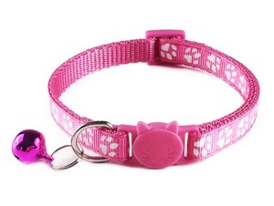 Ucuz pet kedi yaka küçük köpek için bell ile noel güzel sevimli pençe kitty polyester pet yaka kedi tedarik aksesuarları - Product Image 5