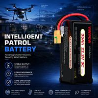Paket Baterai Lithium UAV 6S 35Ah 3C 22.2V Kapasitas Besar untuk Multirotor UAV, Keamanan Perbatasan, dan Pemantauan Taman
