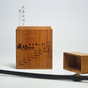 Bamboo Cigarette Case Rectangular 88mm Engraved Handmade Gift Box For Smoking Accessories - Product Image 5