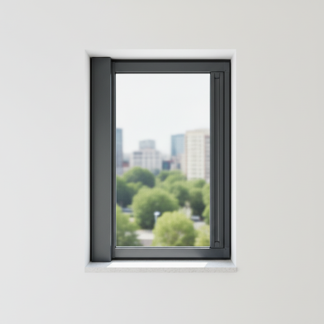 Modern Sliding Folding Window Screen with Aluminum Frame Nylon Mesh Easy Install Insect-Proof Screen for Kitchen Hotel & Office