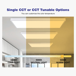 Phổ biến nhất dẫn ánh sáng Trần 30W-72W bề mặt treo hình vuông dẫn Backlit bảng điều chỉnh đèn cho văn phòng và siêu thị - Product Image 4