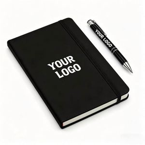 2026 Wholesale Promo Business Gift Custom Printing Logo Pu Leather Hardcover <b>A5</b> <b>Diary</b> Journal Agendas Paper Notebook - Product Image 1