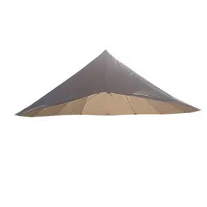 Bán Hot 3-4 Người Đi Bộ Đường Dài Tipi Cotton Canvas Glamping Lều Để Bán Lớn Sang Trọng Gia Đình Teepee Lều Cắm Trại Ngoài Trời Lều