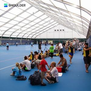 เต็นท์สนามฟุตบอลแบบพกพา ทนทานต่อสภาพอากาศ โครงสร้างอลูมิเนียมชั่วคราว สำหรับฟุตซอลในประเทศไทย ฝึกซ้อมฟุตบอล - Product Image 2