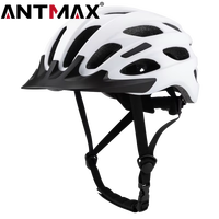 Casco de Ciclismo ANTMAX Multicolor para Adultos, Transpirable, para Exteriores, para Bicicleta de Montaña y Carretera, con 19 Ventilaciones