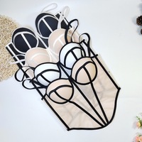 Vente en gros usine – Nouveaux bustiers et soutiens-gorge sexy vintage en nylon fin et respirant pour femmes