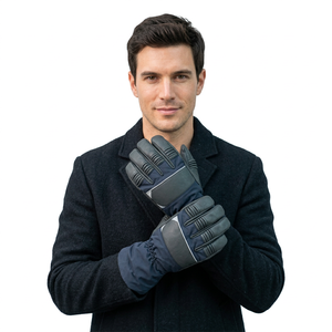 Guantes de Seguridad de Cuero PU JNA GROUP, con Puño Tejido, 7 oz, 14 Pulgadas, Resistentes a la Abrasión, Antideslizantes, de Uso General, Sin Silicona - Product Image 6