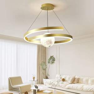 Lámpara de Techo Creativa Nórdica Lunar, Moderna y Minimalista, para Comedor, Habitación Infantil, Dormitorio, Lámpara de Estilo Frijol Mágico - Product Image 6