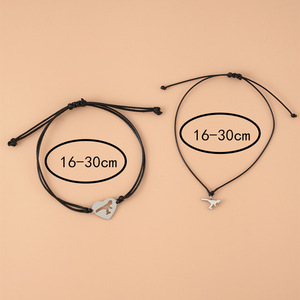 Bracelets de rentrée scolaire pour mère et fils, bracelets dinosaures pour maman et fils, cadeaux pour la première journée d'école pour mère, père, fils, garçons, filles - Product Image 6