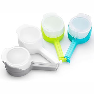 Keeping Food Fresh Eco-Friendly PP Multifunction <b>Plastic</b> Vintage Sealer Clamp Seal Pour Food Snack <b>Bag</b> <b>Storage</b> Sealing Clip - Product Image 1