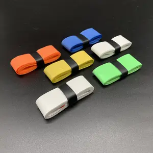 0,75 MM Muy suave Tacky Overgrip Patrón personalizado Compatible Sticky <span class=keywords><strong>Tennis</strong></span> Over Grip Tape Antideslizante PU Over Grips - Product Image 1