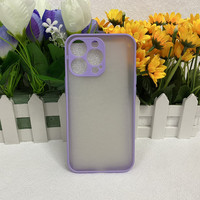 2024 fabrication givré PC TPU pare-chocs couverture coques de téléphone pour iphone 15 14 plus 13 pro max xr x 8 7 plus