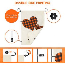 Wholesale Custom Logo 12x18 Double Sided Garden <b>Flags</b> Weather Resistant Polyester Digital Printing Insurance Decoration <b>Blank</b> - Product Image 5