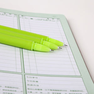 O & Q秋海棠礼品情人节3D康乃馨花中性笔黑色蓝色0.5毫米圆珠笔日用文具 - Product Image 4