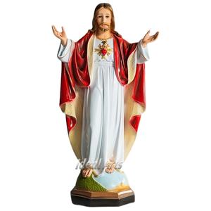 Estatuas Religiosas de Poliresina Ideal Arts, Figura Católica del <span class=keywords><strong>Rey</strong></span> del Sagrado Corazón de Jesús en Venta - Product Image 1