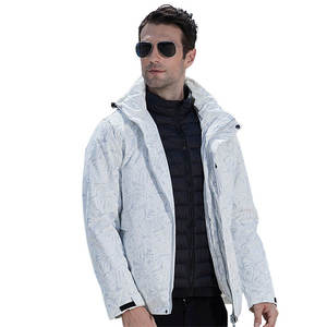 Veste décontractée d'hiver imperméable et chaude pour hommes, femmes et couples, avec doublure polaire épaisse brodée, service OEM - Product Image 5