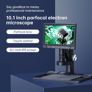 Vente directe d'usine Inskam318 1600X 12MP Écran IPS 10,1 pouces Télécommande 2,4G Caméra de <span class=keywords><strong>microscope</strong></span> numérique électronique vidéo - Product Image 1