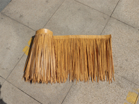 Nipa Feuille De Noix De Coco Toit Gazon Synthétique Toiture Faux Chaume Feuilles De Noix De Coco Artificielles Toit Chaume Simulé