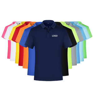 <span class=keywords><strong>Polo</strong></span> a Maniche Corte Personalizzata con Logo, Asciugatura Rapida, in Poliestere con Design Stampato, T-shirt <span class=keywords><strong>Polo</strong></span> da Lavoro per Uomo - Product Image 1