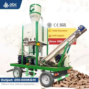 Integrated Olive Pomace Paper Sawdust Wood Pellet Machine