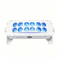 Lampes LED DJ 12x18W RGBAW-UV 6-en-1 DMX sans fil, alimentées par batterie, projecteurs LED sans fil DMX512, contrôle Wifi IR