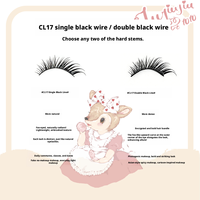 Lash Palsu 3D Tebal Faux Mink Laris Manis 3 Pasang Dapat Digunakan Kembali Natural Invisible Clear Band Makeup Grosir Bebas Kekejaman Self-adhesive Glow