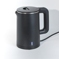 Machine à café expresso semi-automatique Honeyson HS-203 électrique 110V en acier inoxydable avec plateau, pression 19 bars, noir et blanc