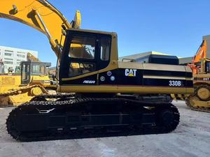 Excavadora Caterpillar 330BL usada, hecha en Japón, 20 toneladas de peso operativo, excavadora sobre orugas, motor de bomba, motor de segunda mano 320D, venta - Product Image 4