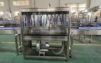 Machine de remplissage automatique complète de A à Z pour l'eau gazeuse et les boissons gazeuses à petite échelle