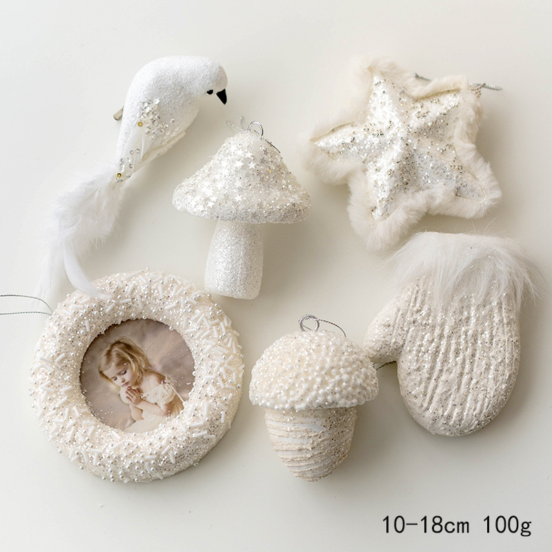 Confezione da 6 a forma di bianco