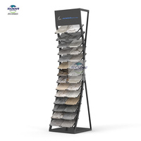 Étagère d'exposition en métal durable pour carreaux et dalles, 95% de meilleur prix, taille et logo personnalisés, OEM/ODM acceptés