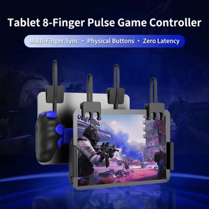 Manette de jeu Magpad 8 doigts pour iPad PUBG, contrôleur de vitesse réglable, déclencheur de jeu pour tablette, bouton L1R1, manette de jeu, poignée de joystick pour tablette - Product Image 6