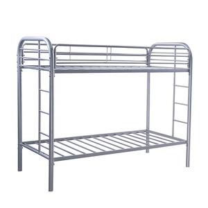 Round Tube Adult Cheap Hostel Heavy Duty <b>Single</b> Bunk Green Steel <b>Bed</b> Buy School Furniture - Product Image 3