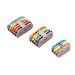 <span class=keywords><strong>2</strong></span> in 4 공장 가격 빠른 푸시 인 케이블 클램핑 블록 케이블 코너 고속 와이어 커넥터 유형 클램핑 블록 퀵 커넥터 - Product Image 3