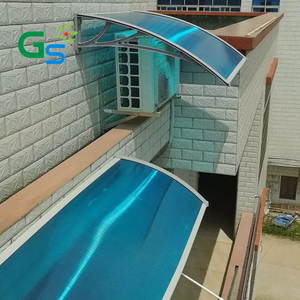 Tende da sole Fornitore Della Cina In <span class=keywords><strong>Policarbonato</strong></span> Foglio di 5 millimetri Cavo Impermeabile <span class=keywords><strong>Per</strong></span> Tenda Da Sole Finestra del PC Hollow Doppia Con Letti Singoli-parete Foglio <span class=keywords><strong>Per</strong></span> Porta baldacchino - Product Image 2