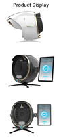 Analyseur de peau intelligent 3D AI 2026 Moji AI Products, 13 langues, avec 36 millions de pixels
