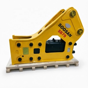 Marteau briseur hydraulique de type latéral, nouveau modèle SB70, avec pompe et roulements de moteur, pour 16-21 tonnes, 1500 kg, Shandong - Product Image 1