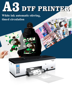 เครื่องพิมพ์ Soan A3 DTF ขนาด 33 ซม. พร้อมหัวพิมพ์ XP600 สำหรับพิมพ์เสื้อยืด เครื่องพิมพ์แบบ Direct to Film สำหรับเสื้อยืด ความกว้าง 13 นิ้ว เครื่องพิมพ์ฟิล์ม DTF - Product Image 2