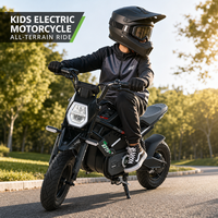 Moto électrique pour enfants 24V7, alimentée par batterie, en plastique, deux roues, tout-terrain, jouet d'extérieur