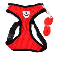 Harness Anjing Ramah Lingkungan Tanpa Tarikan Tanpa Pencekikan, Dapat Disesuaikan, Berbahan Jaring Udara Bernapas, Penutup Gesper, Logo Kustom Harga Pabrik, Bersertifikasi ISO9001