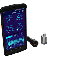 Analyseur de défauts de roulements portable à visualisation complète, enregistreur de données de vibrations industrielles avec stockage des courbes de tendance
