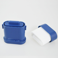 Récipients déodorants rechargeables de 40g Récipients en plastique écologique pour bâton déodorant Emballage rectangulaire pour bâton déodorant