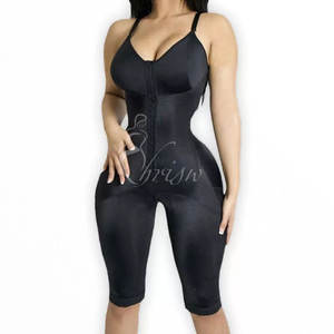 Fajas Colombianas Reductoras Post Cirugía Moldeador de cuerpo completo para mujer Control de barriga Fajas sin tirantes Con Cinturilla Corset Shapewear - Product Image 1