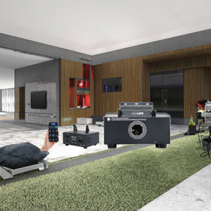 Projecteur Laser 3D RVB 2W pour Fêtes <span class=keywords><strong>à</strong></span> <span class=keywords><strong>Domicile</strong></span>, <span class=keywords><strong>Animation</strong></span>, Acier Inoxydable Ra50, IP33, DMX512, Télécommande APP/WiFi, Portable, 5000 Lumens - Product Image 5